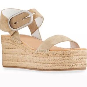 Rag and Bone Women's Tan Espadrille Wedge Sandals